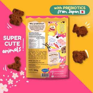 Gnubkins Animal Cookies With Prebiotics