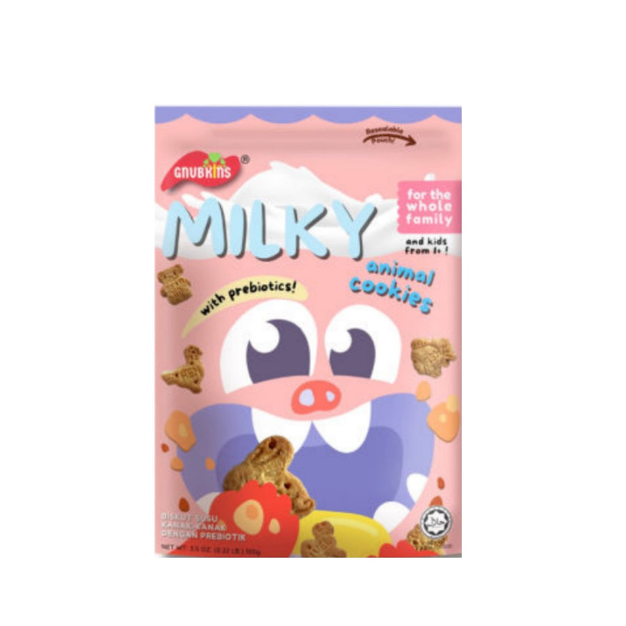 Gnubkins Animal Cookies With Prebiotics