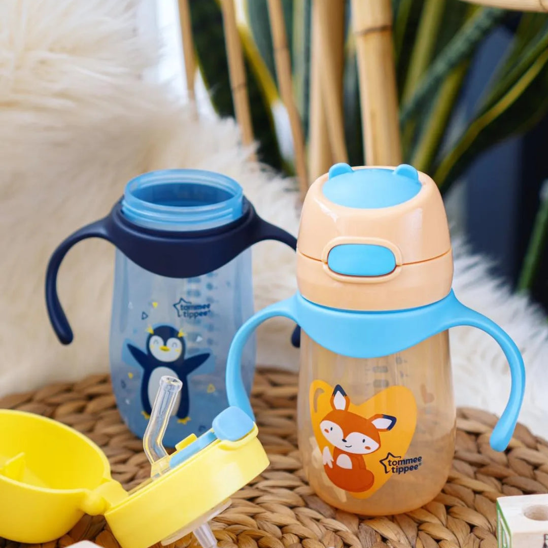 Tommee Tippee Weighted Straw Cup 2 Handle
