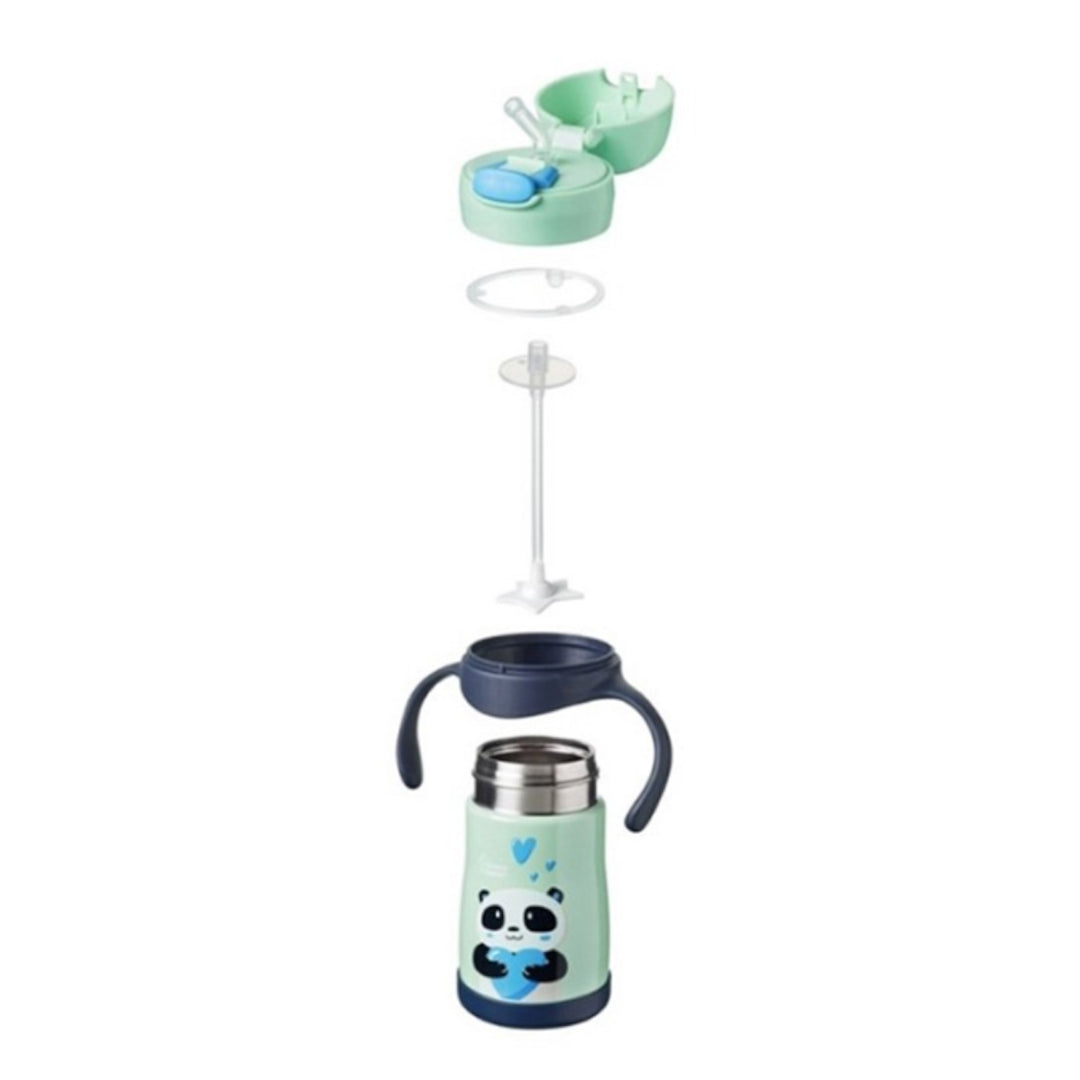 Tommee Tippee Stainless Steel Weighted Straw Tumbler