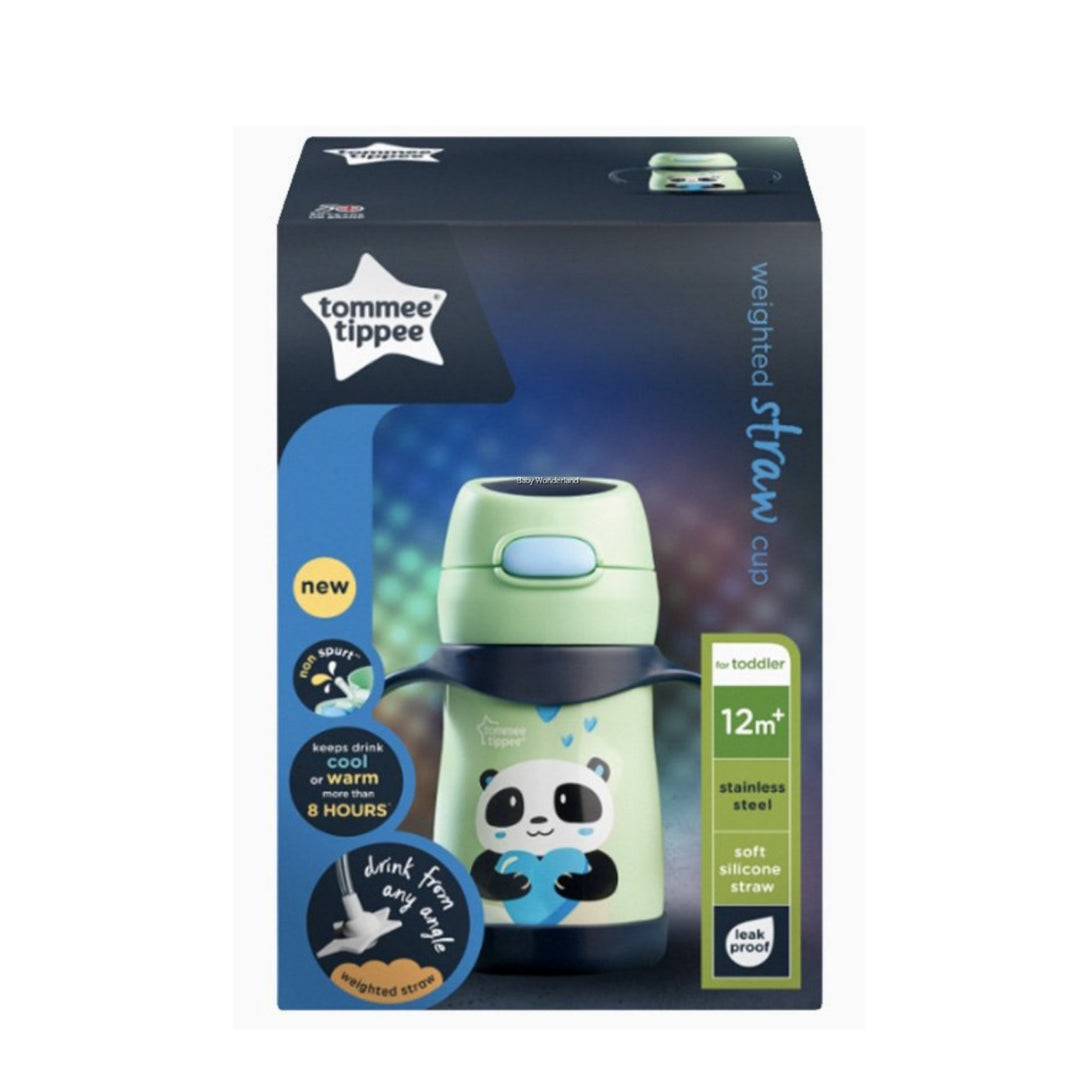 Tommee Tippee Stainless Steel Weighted Straw Tumbler