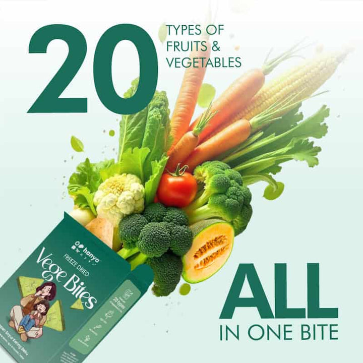 Hanya Freeze Dried Vege Bites (3g x 15s)