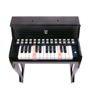 Hape Learn With Light Piano with Stool 25 keys Black