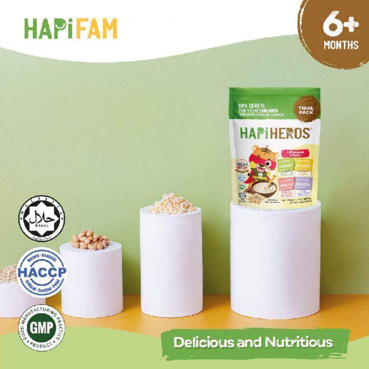 Hapi Heros Baby Cereal Trial Pack (20G X 4)