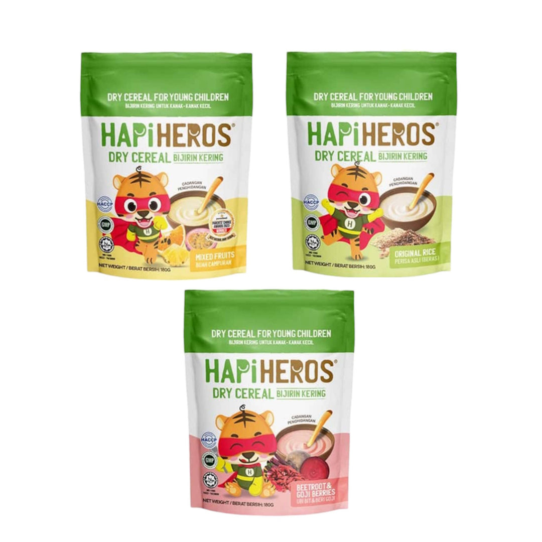 Hapi Heros Dry Cereal 180g