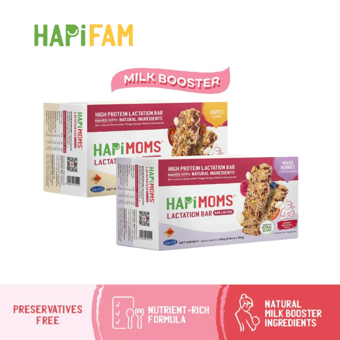 Hapi Moms Lactation Bar 150g (5 x 30g)