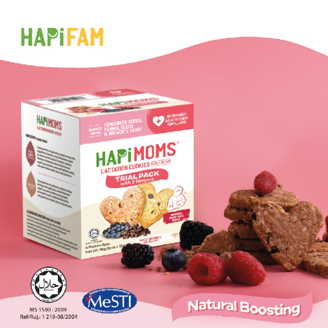 Hapi Moms Lactation Trial Pack (12G X 4)