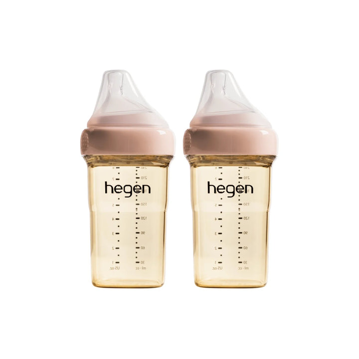 Hegen PCTO™ 240ml-8oz Feeding Bottle PPSU (2 pack)