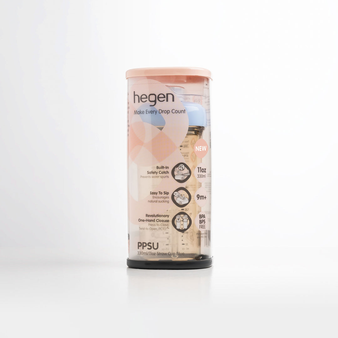 Hegen PCTO 330ml/11oz Straw Cup PPSU