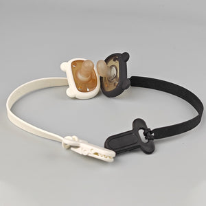 HE OR SHE Silicone Pacifier Chain