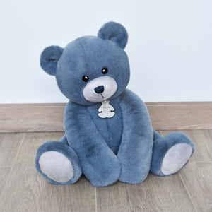 Histoire d'Ours Oscar the bear blue jean