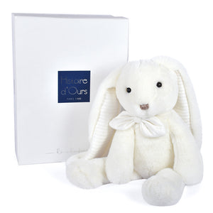 Histoire d'Ours Preppy Chic white rabbit with gift box