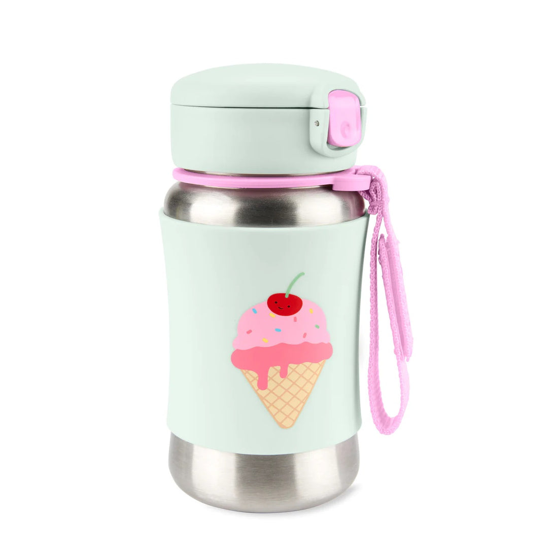 Skip Hop Spark Style Stainless Steel Straw Bottle