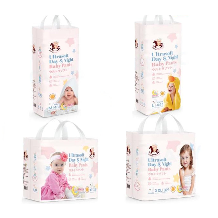 Iconic Babycare Ultrasoft Day & Night Baby Pants - Happikiddo.com