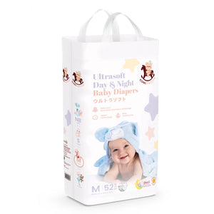 Iconic Babycare Ultrasoft Day & Night Baby Diapers (Tape) - image 4 - Happikiddo.com