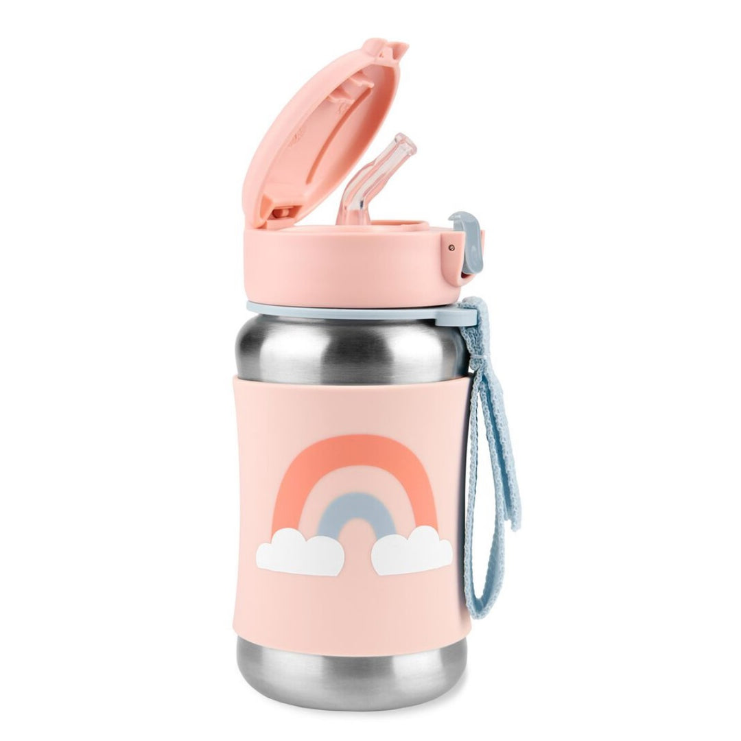 Skip Hop Spark Style Stainless Steel Straw Bottle
