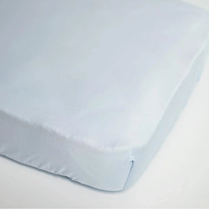 Count & Countess Egyptian Cotton Cot Fitted Sheet - Dreamy Blue (Set of 2) - image 3 - Happikiddo.com