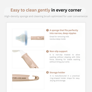 Nature Love Mere Nipple Brush Set (2Pcs)