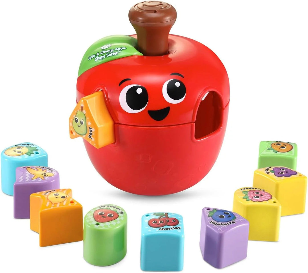 LeapFrog Spin & Change Apple Shape Sorter