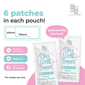 MyLO Fever Cooling Patch (0-36months) (6 Patches)