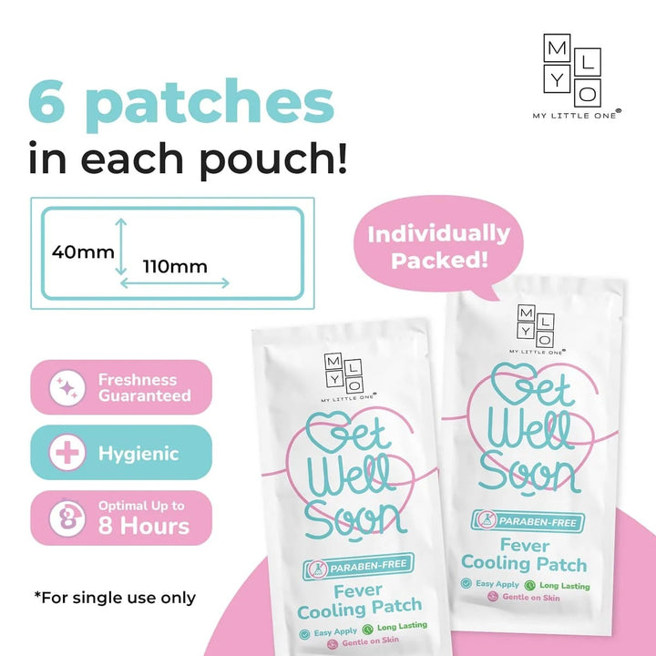 MyLO Fever Cooling Patch (0-36months) (6 Patches)