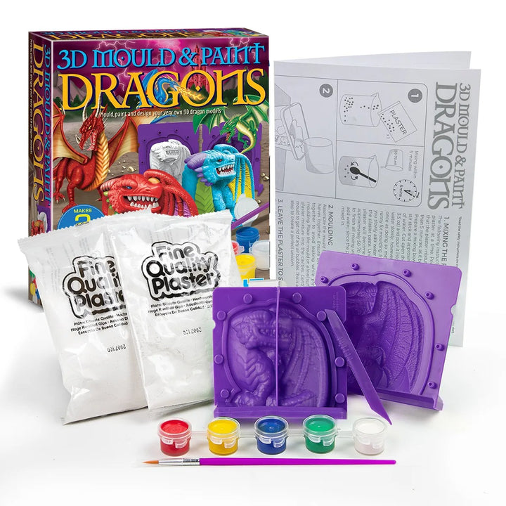 4M Mould & Paint - 3D Dragons