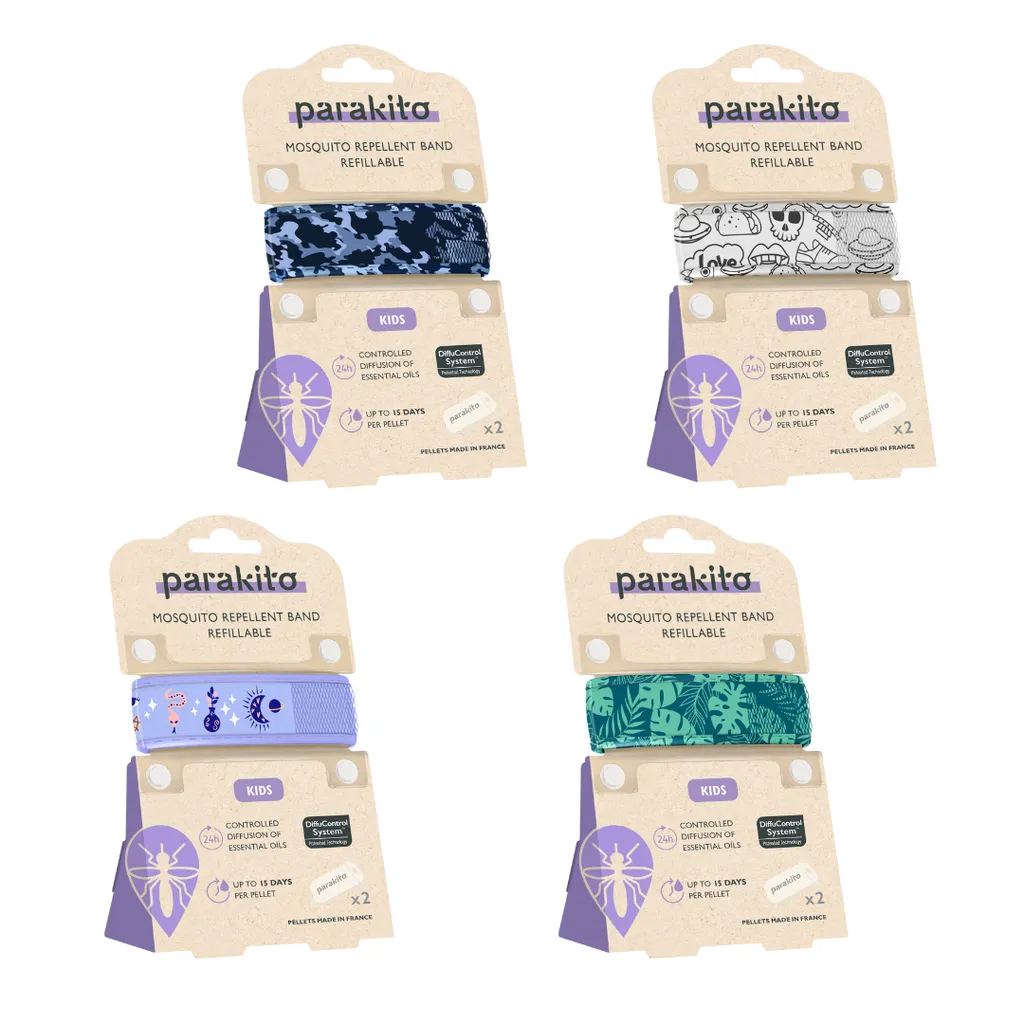 PARA’KITO® Mosquito Repellent Kids Wristband