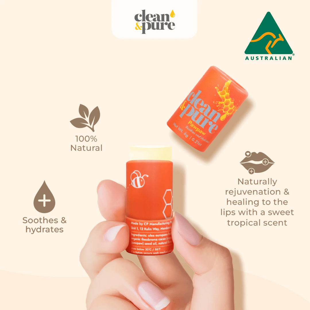 Clean & Pure Lip Balm 6gm