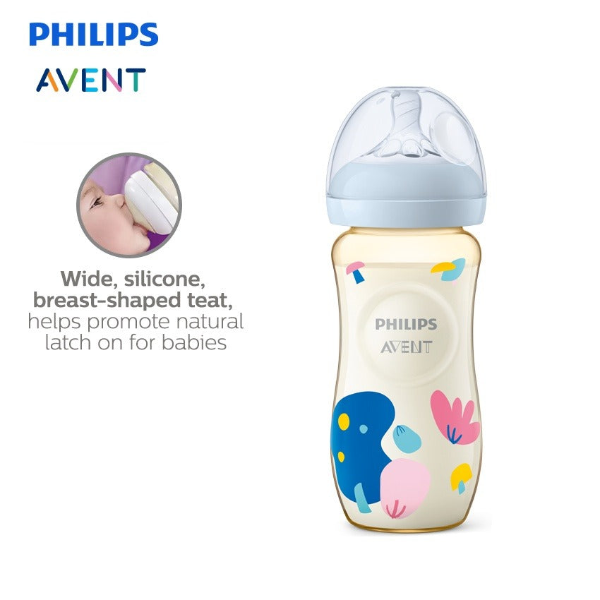 Philips Avent Natural Response Bottle PPSU, 11oz/330ML, 6M+, Single Pack