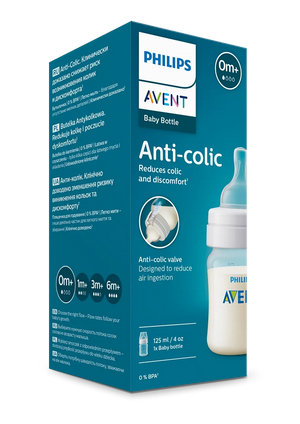 Philips Avent Bottle Anti-Colic 4Oz Single/Twin