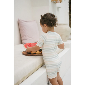 Joey&Mom Rainbow Splash Swimwear Set