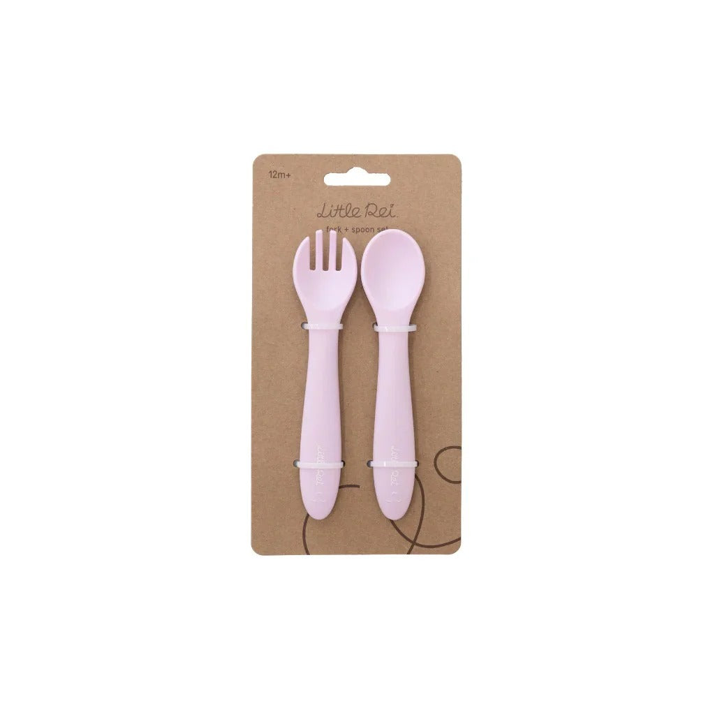 Little Rei Self Feeding Set - Lilac