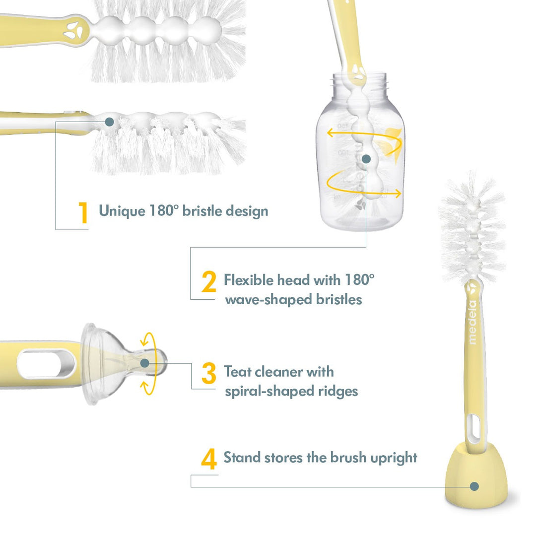 Medela Bottle Brush with Stand