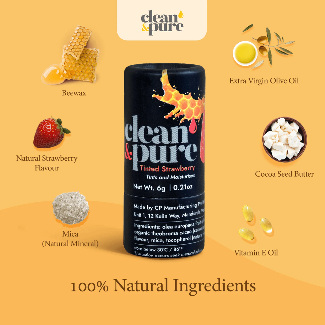 Clean & Pure Lip Balm 6gm