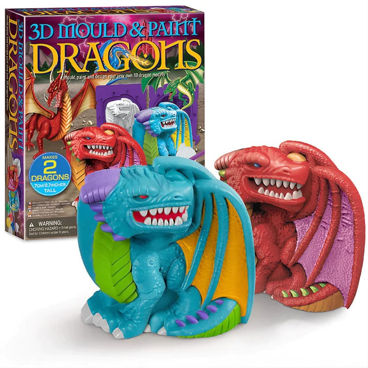 4M Mould & Paint - 3D Dragons