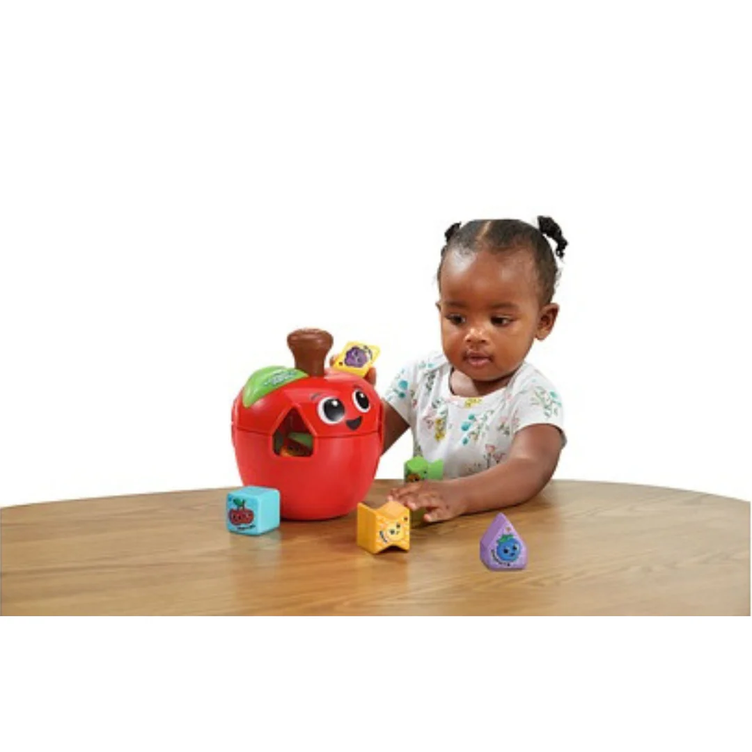 LeapFrog Spin & Change Apple Shape Sorter