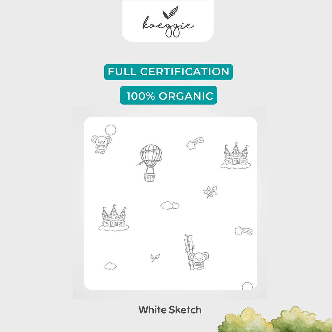 Kaeggie Organic Bamboo Hugging Pillow