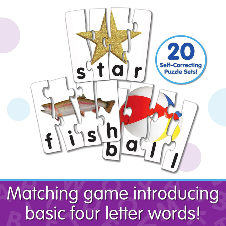 The Learning Journey Match It! 4 Letter Words