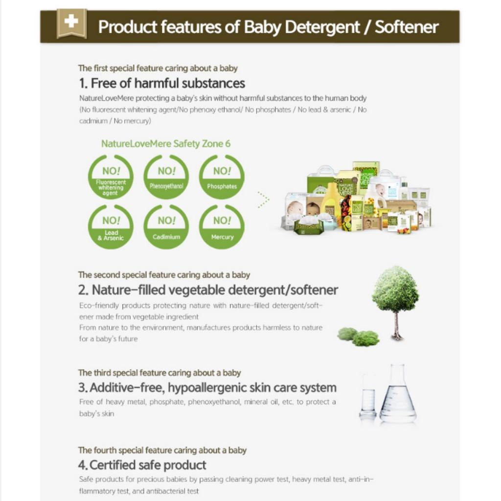 Nature Love Mere Baby Fabric Softener(Original)