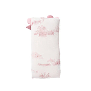 Little Rei M Rustic Pink Plush Pillow 18X38cm
