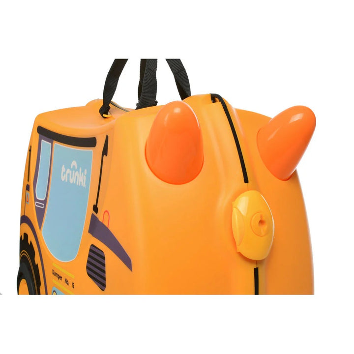 Trunki Glide Ride-on Luggage - Doug the Digger