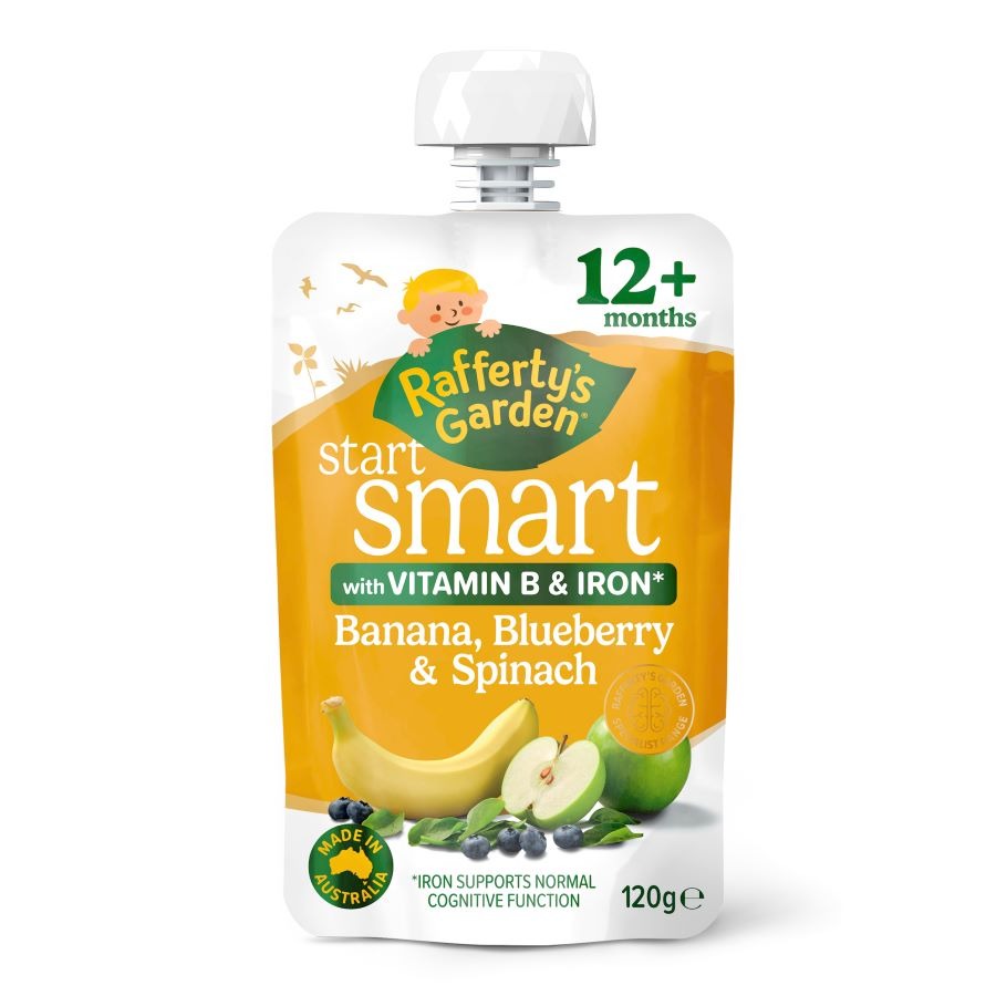 Rafferty's Garden Start Smart Banana Blueberry & Spinach