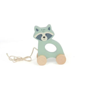 Bubble Wooden Pull Along Toy