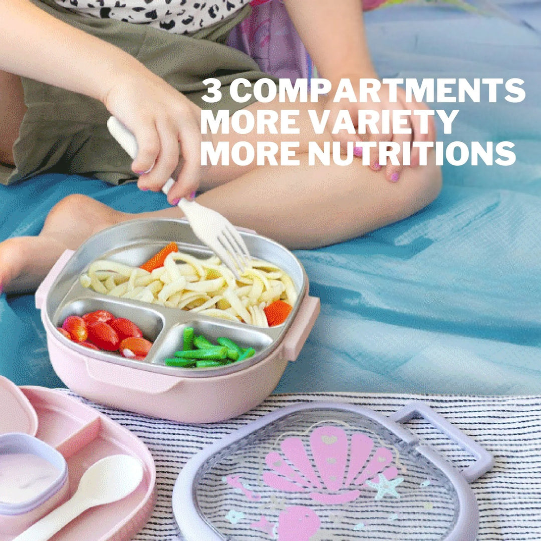 Marcus & Marcus - Stainless Steel Lunch Box (2 tier)