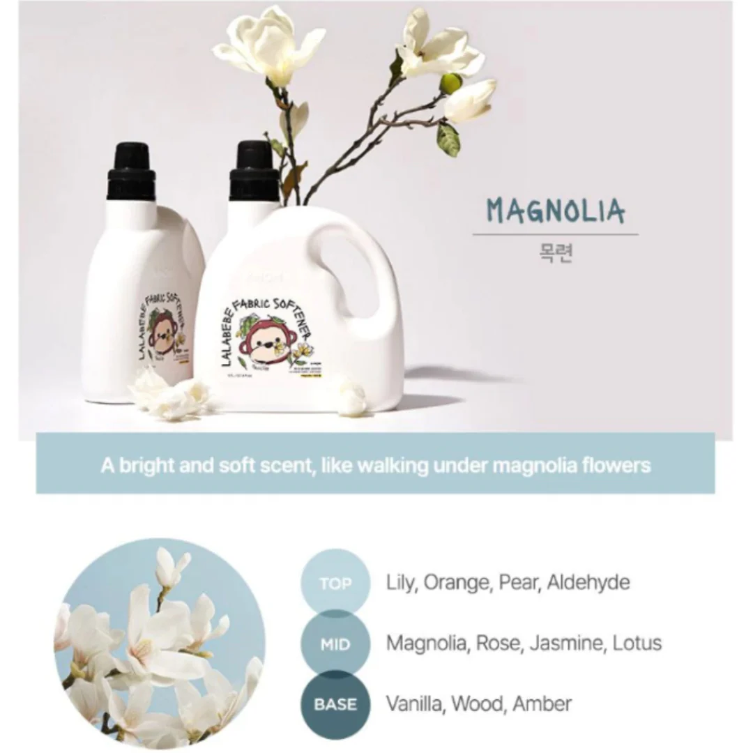 K-MOM Lalabebe Laundry Detergent Refill - Magnolia 1.3L