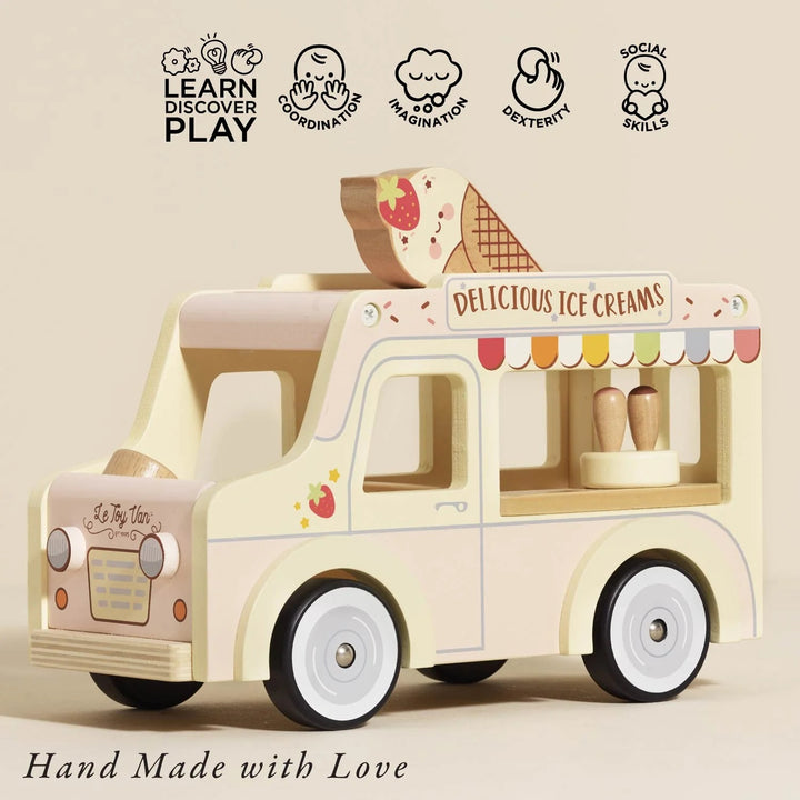 Le Toy Van Wooden Ice Cream Van