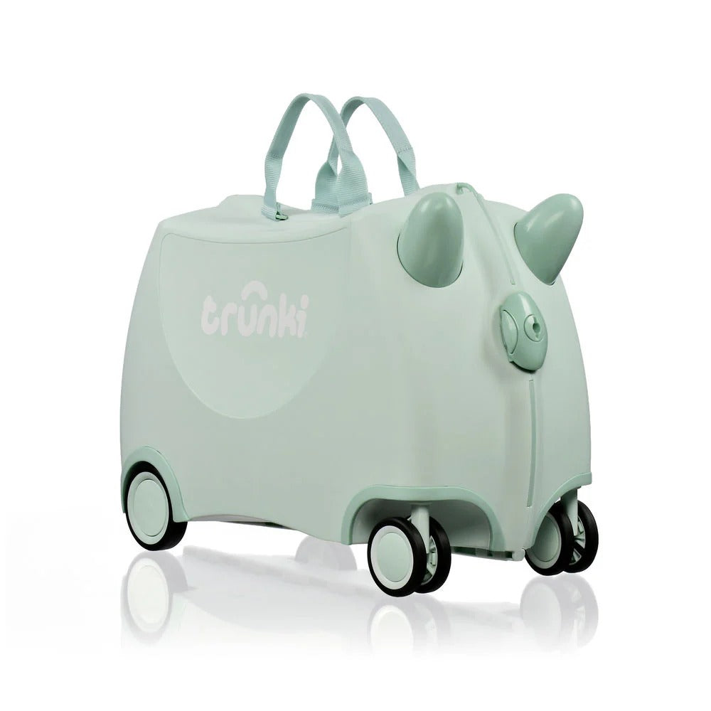 Trunki Glide Ride-on Luggage - Solid Green