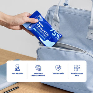 Alcean 75% Alcohol Classic Wipes