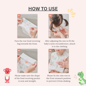 Nature Love Mere Disposable Baby Bib 20Pcs