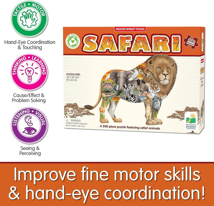 The Learning Journey Wildlife World (200Pcs)